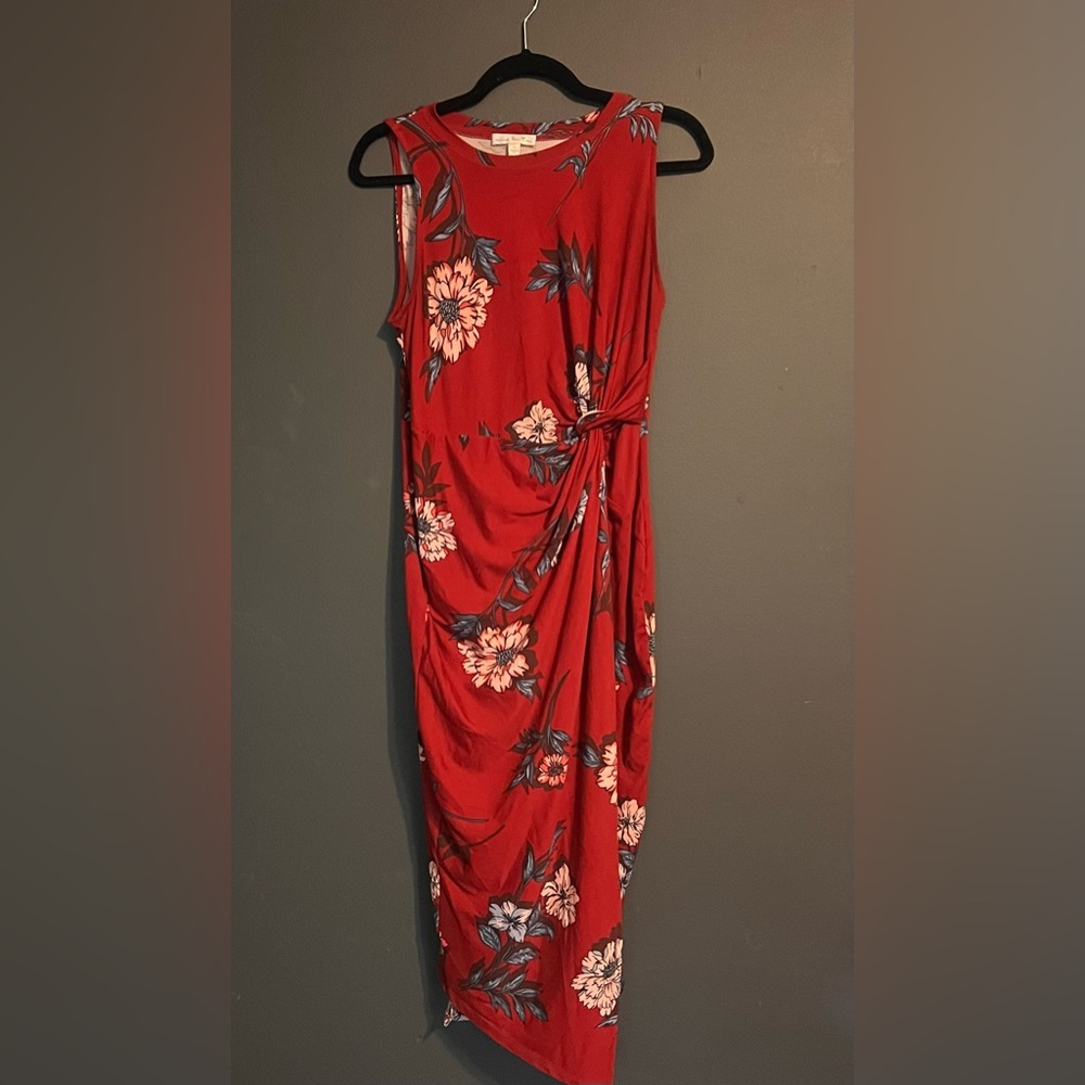 Nine Britton Front Faux Tie Dress